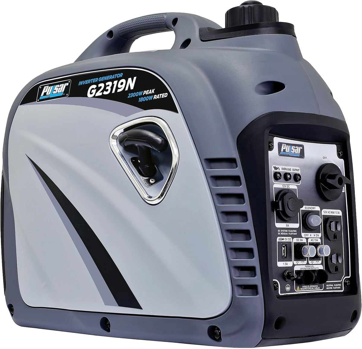 2,300W Portable Gas-Powered Inverter Generator with USB Outlet X91142
