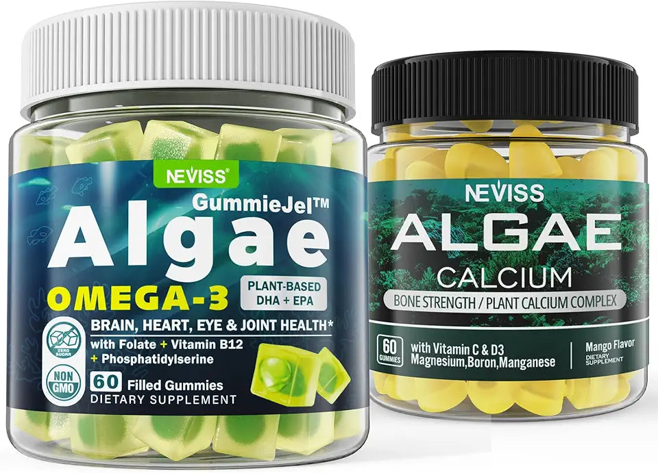 Omega 3 Gummies + Calcium Gummies Bundle J931