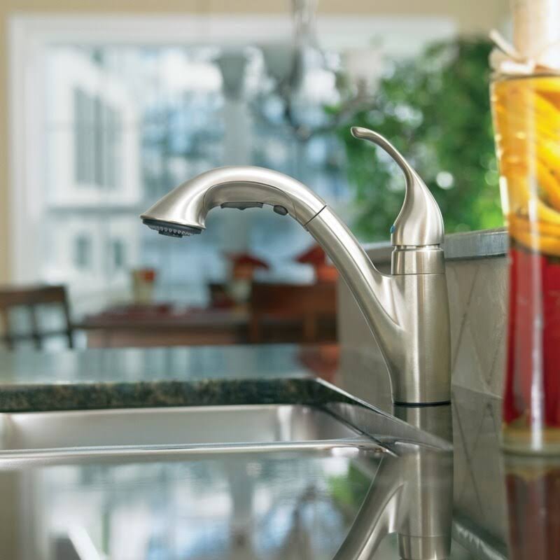Single Handle Pullout Kitchen Faucet Q128233