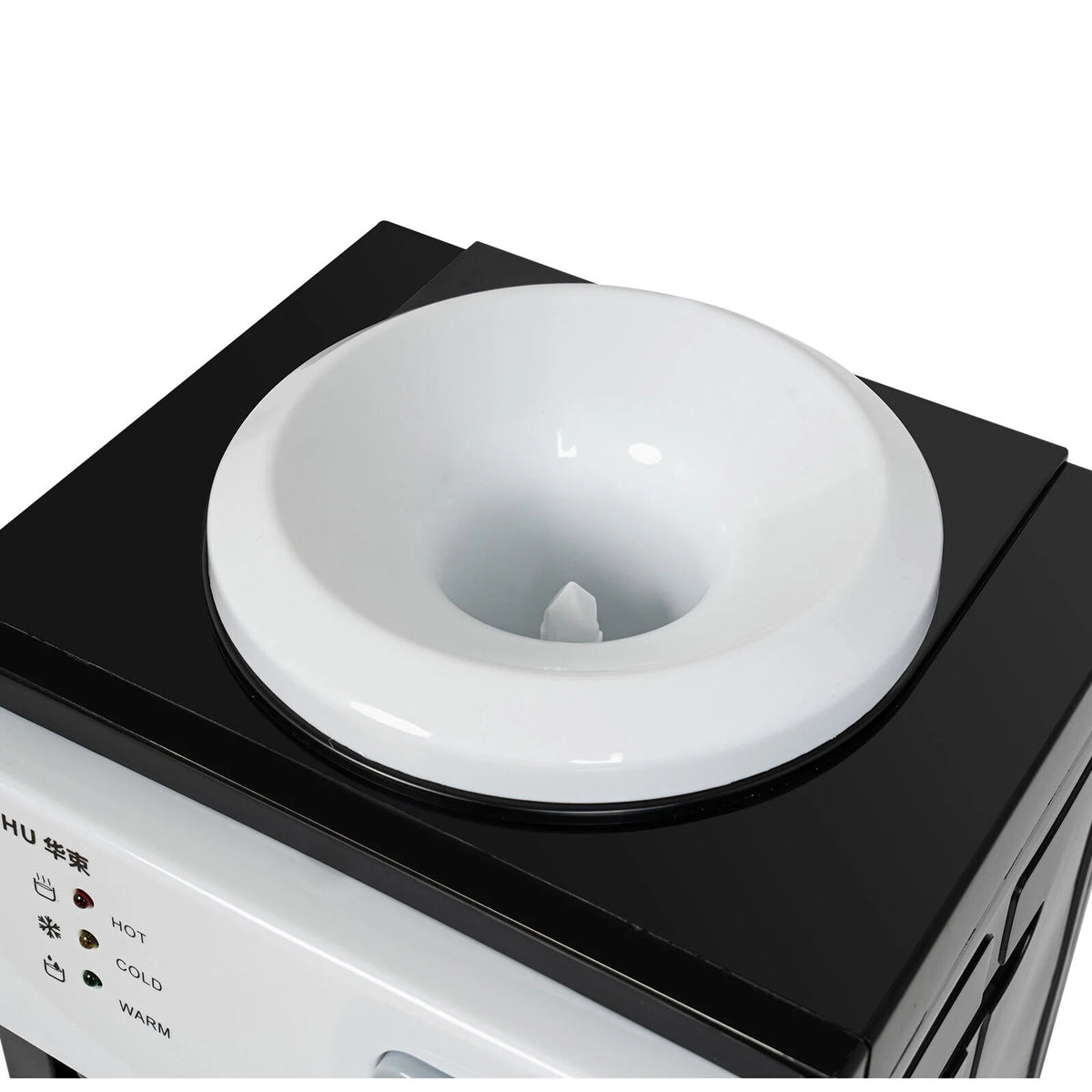5 Gallon Top Loading Water Cooler Dispenser Hot+Cold Black Y553