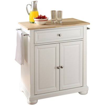White Kitchen Cart F96878
