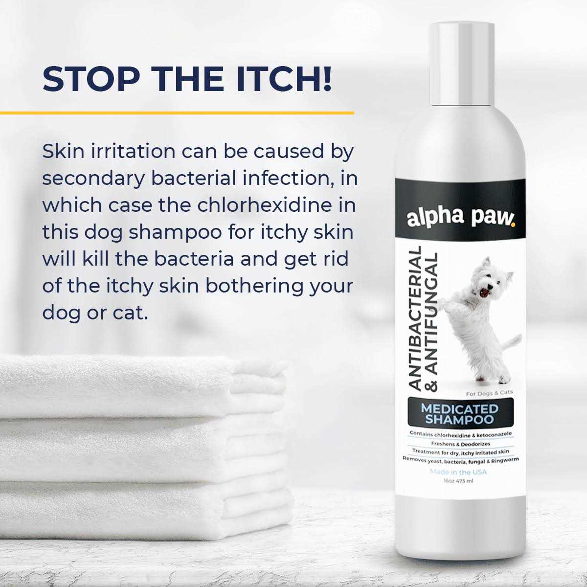 Antibacterial & Antifungal Medicated Shampoo Q182
