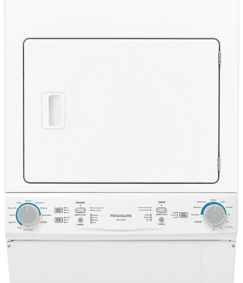 Electric Washer Dryer Laundry Center White W898950