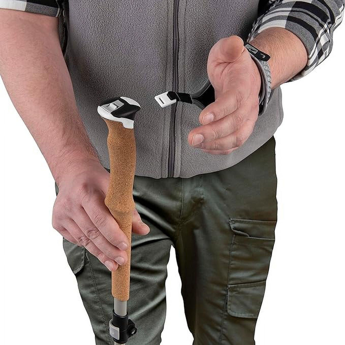 Night Shade Carbon Trekking Poles Walking Hiking Sticks G90536