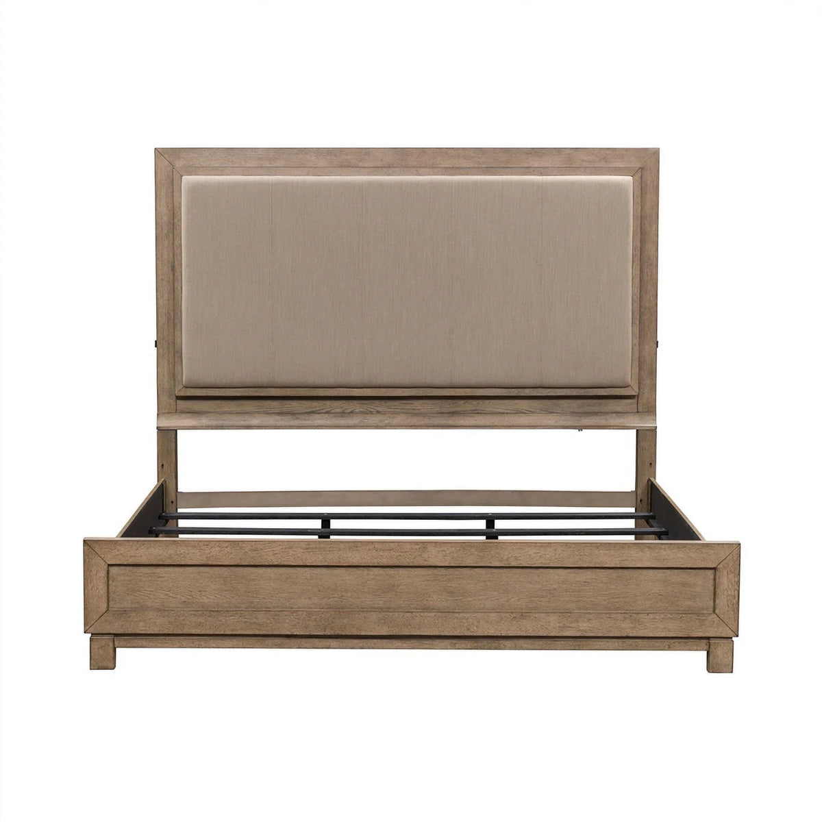 King Upholstered Wood Bed F428