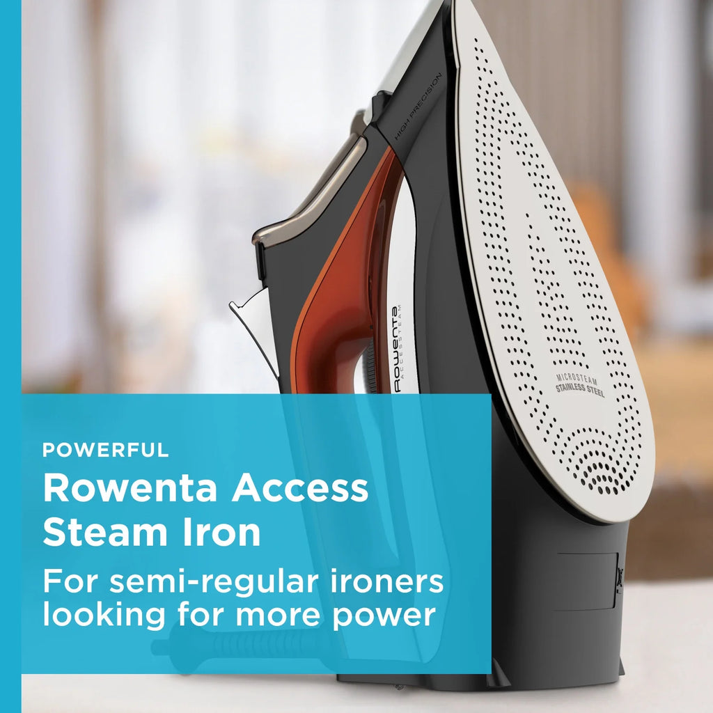 Red Steam Iron Z291