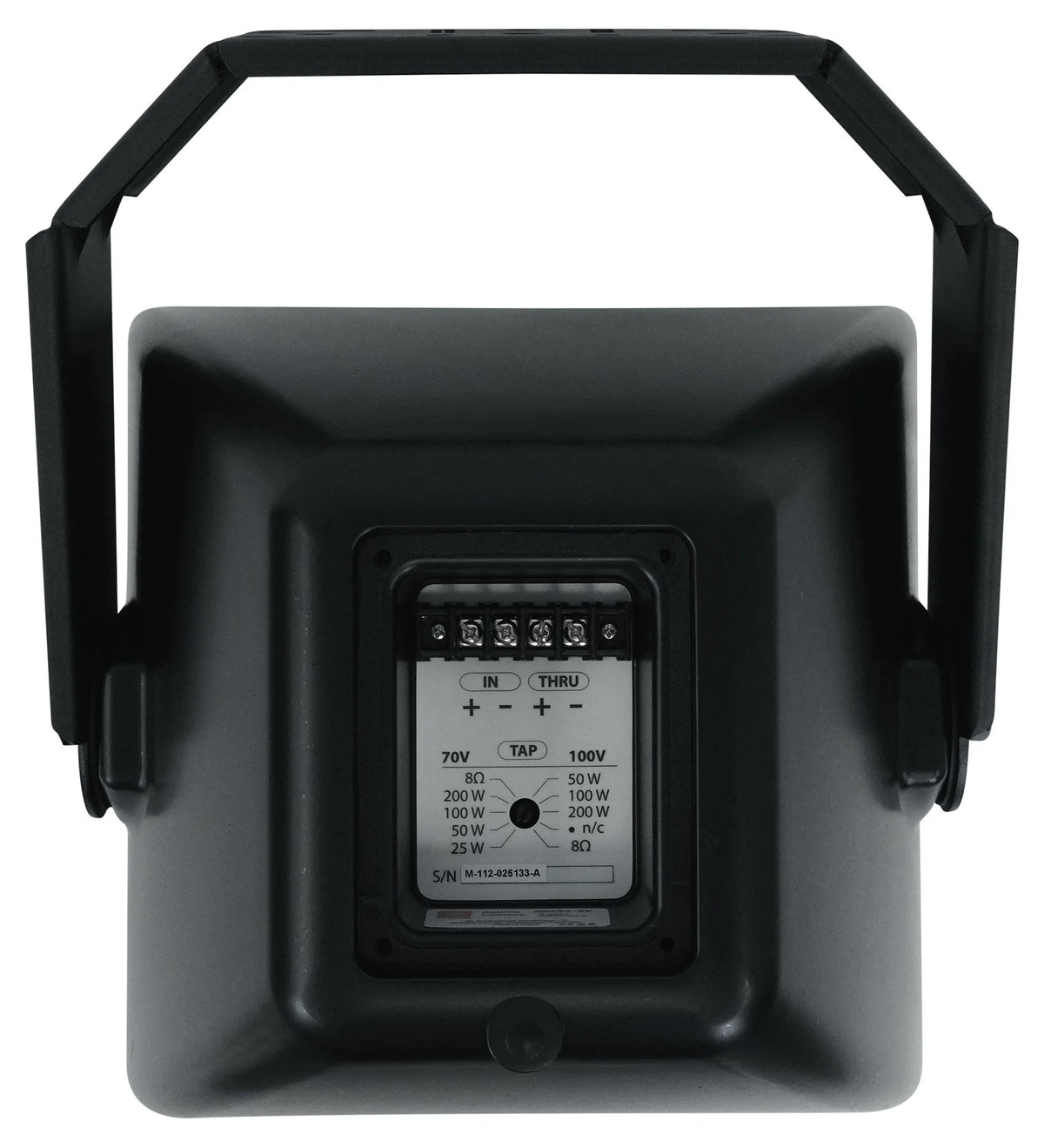8" Black Indoor/Outdoor Surface Mount Commercial Speakers K519