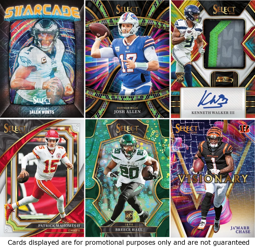 NFL Football Trading Cards Mega Box K624216