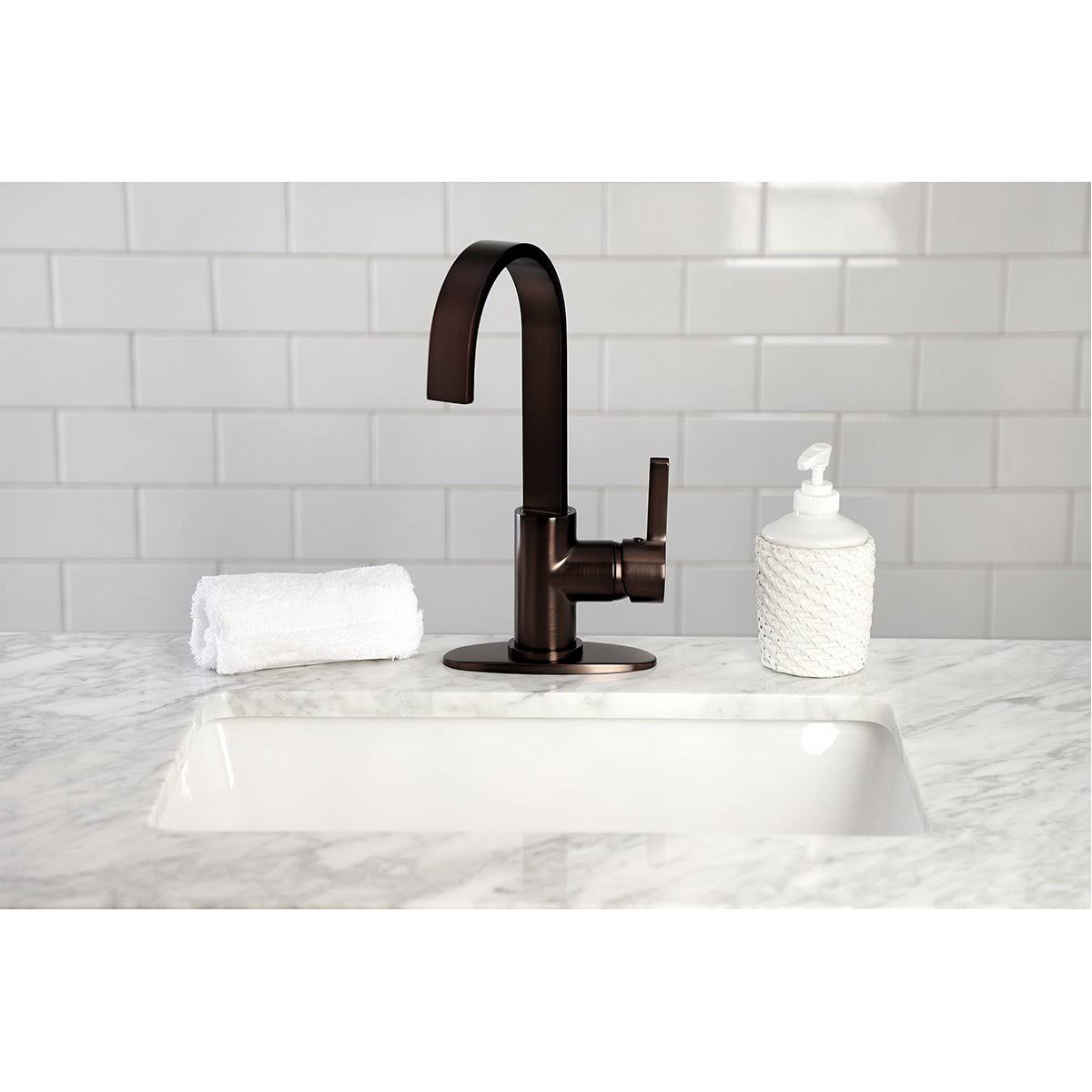 Polished Chrome 1 Hole Deck Mounted Bar Faucet Q79829