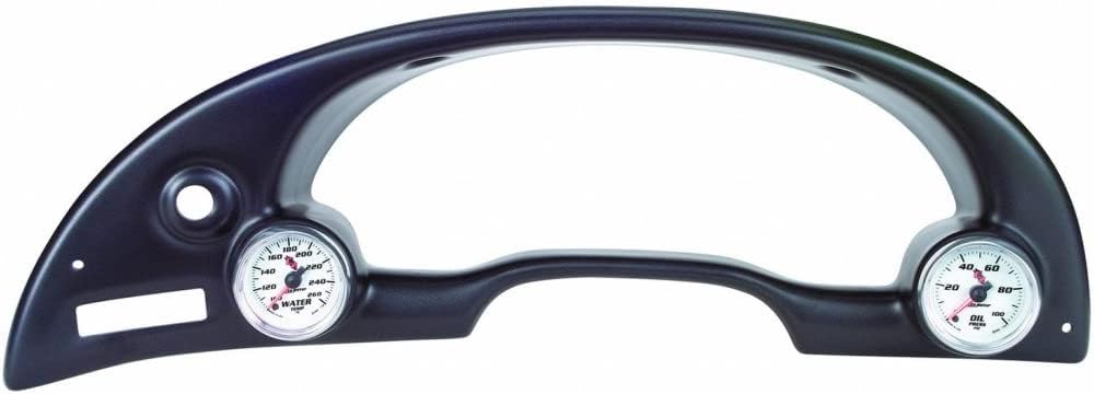52mm Black Dual Instrument Cluster Bezel I2496