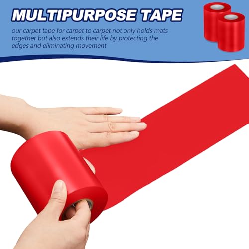 3 or 4 Inch x 65.6 ft PVC Gym Mat Tape M76380