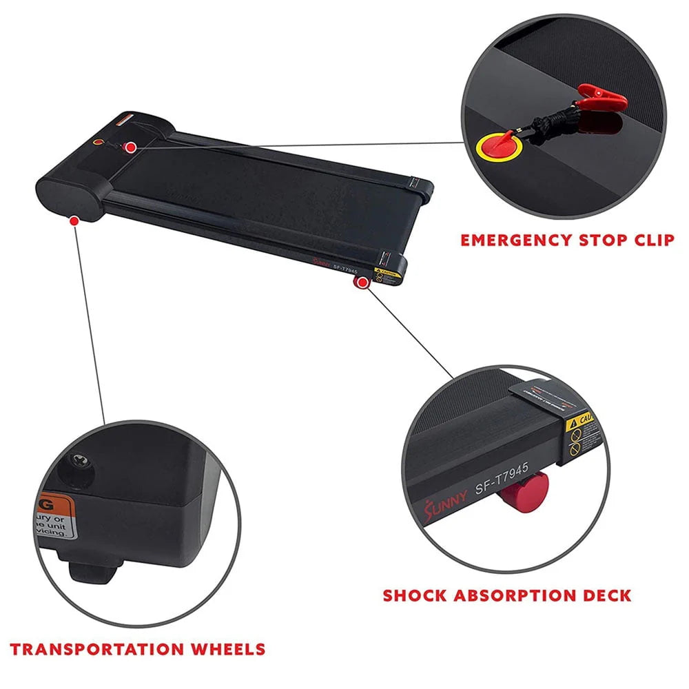Under Desk Treadmill with Remote Control I30405