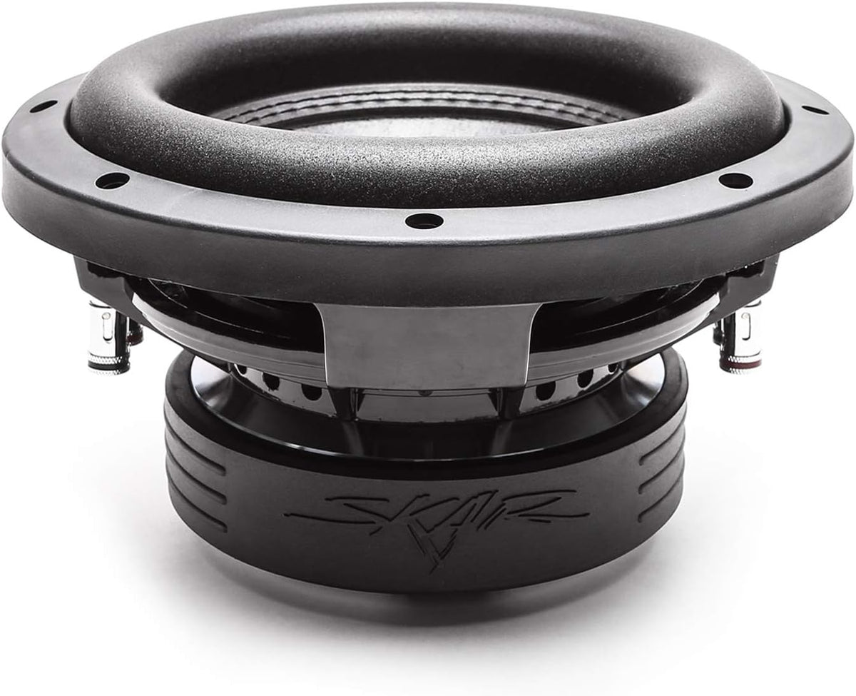 8" 600W Dual 4 Ohm Shallow Mount Car Subwoofer Pack of 2 M697