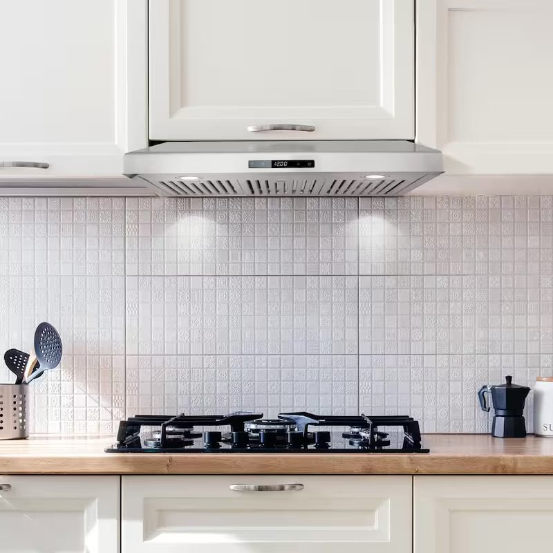 30 in. 500 CFM Ducted Under Cabinet Range Hood in Stainless Steel L772855