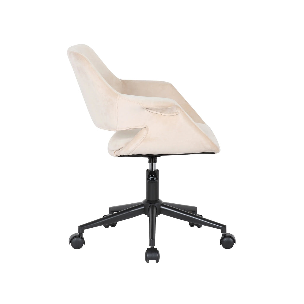 Velvet Office Chair with Swivel and Adjustable Height Z948
