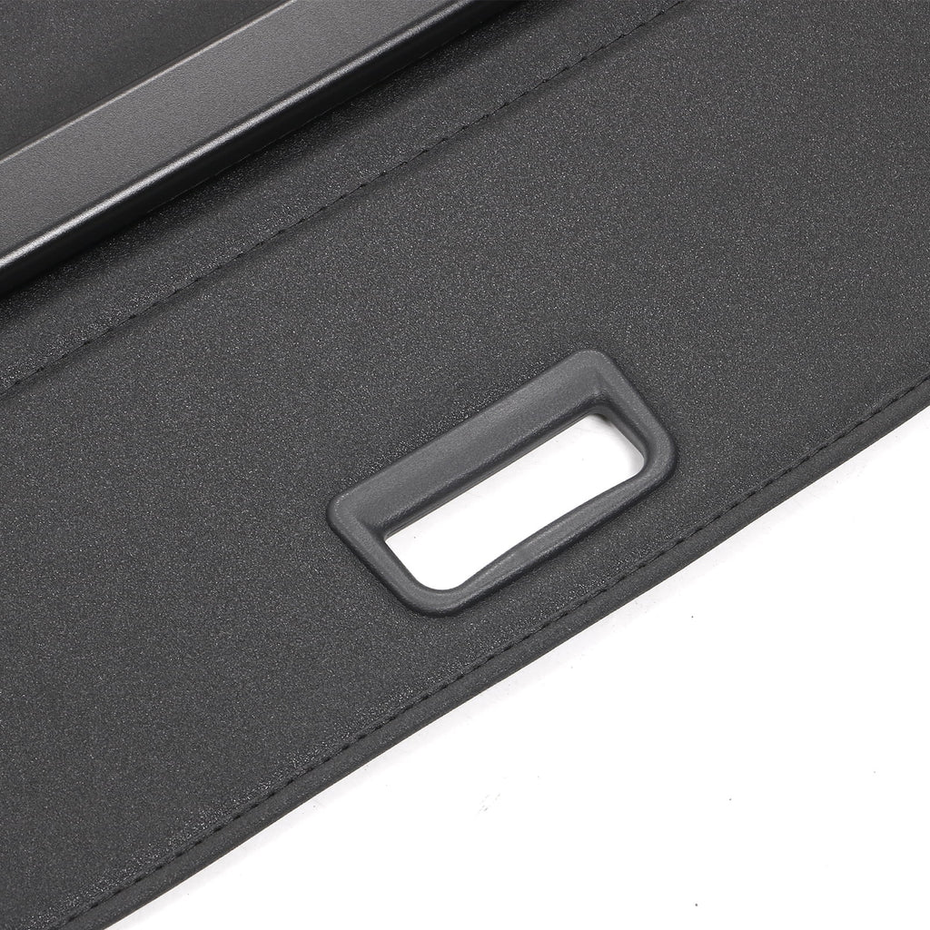 Black PVC & Aluminum Rod Retractable Cargo Cover N7136