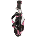 Junior Girls Golf Set with Pink Clubs and Bag F942988