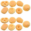 14Pcs Simulation Cookies Miniature Doll House Decors X738321