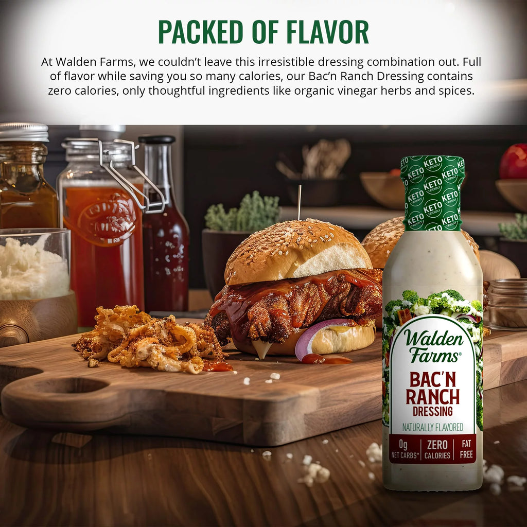 Bacon Ranch Dressing 12 oz Bottle 6 Pack S29722