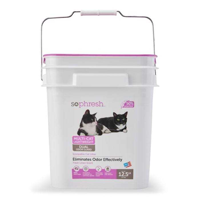 Multi-Cat Lightweight Dual Odor Guard Litter E3056