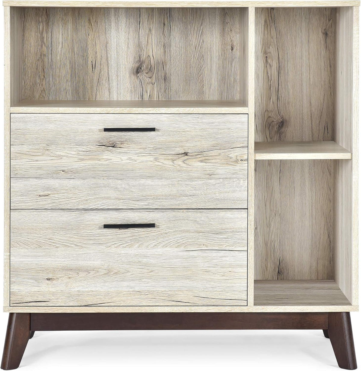 Sanremo Oak + Wenge Cabinets K30409