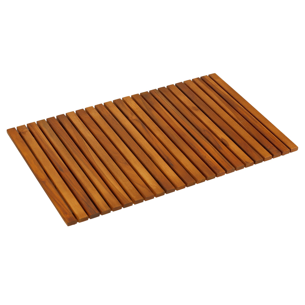 Solid Teak Wood Oiled Mat T79956