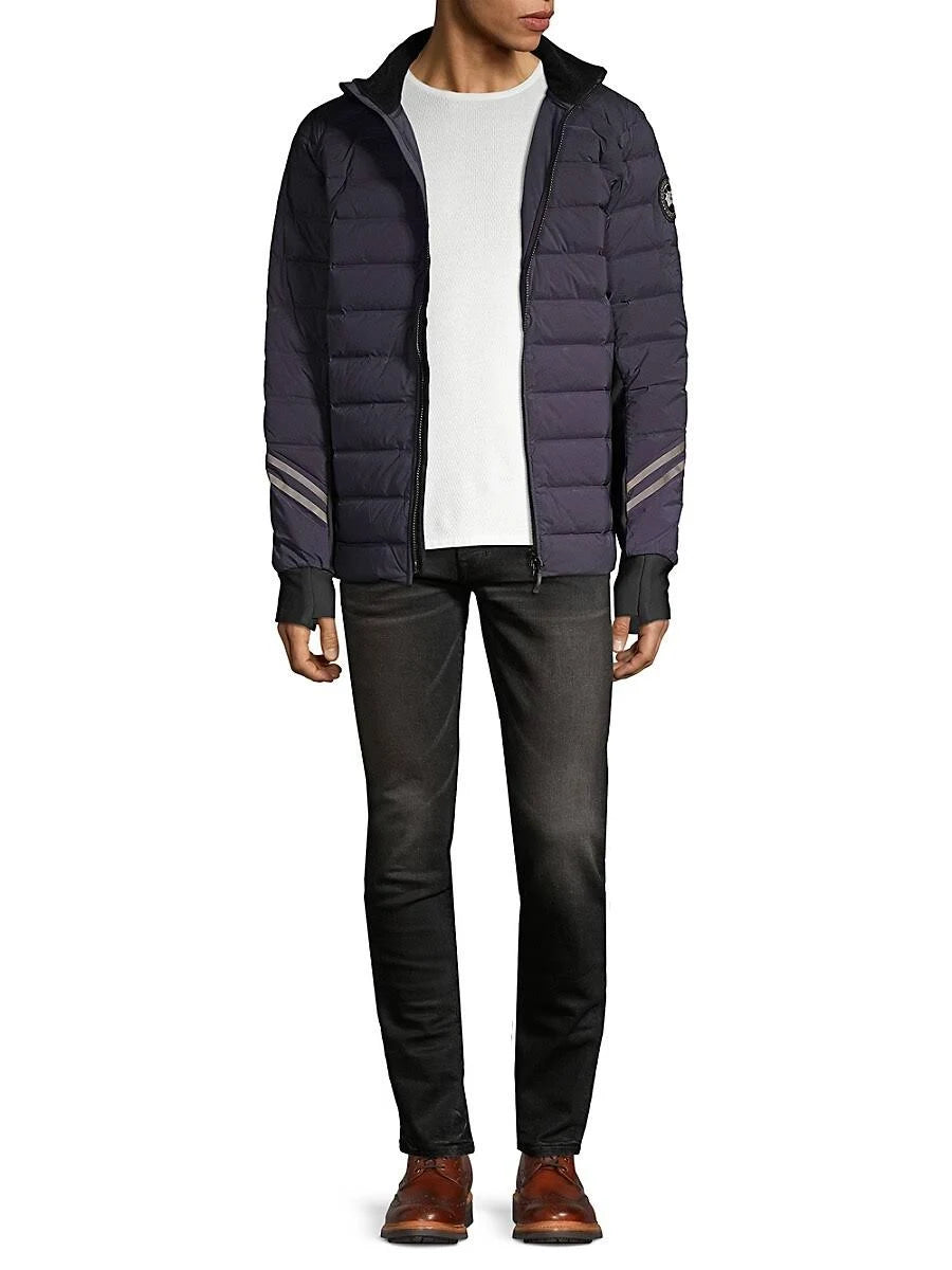 Navy Down Bomber Jacket Z16040