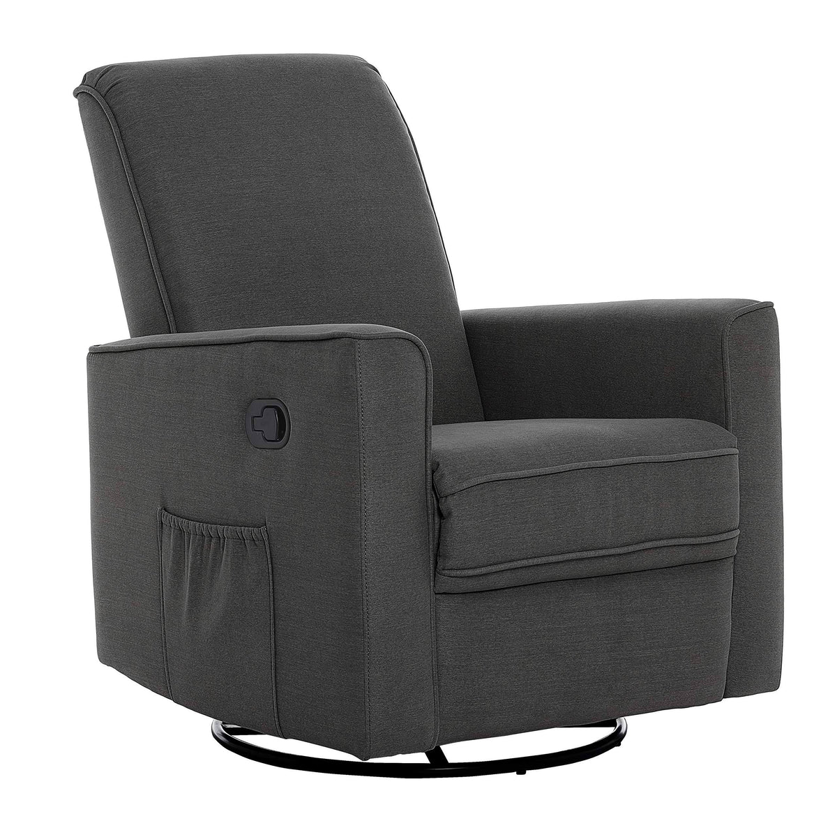 Rustic Grey Glider Recliner and Rocker N17875