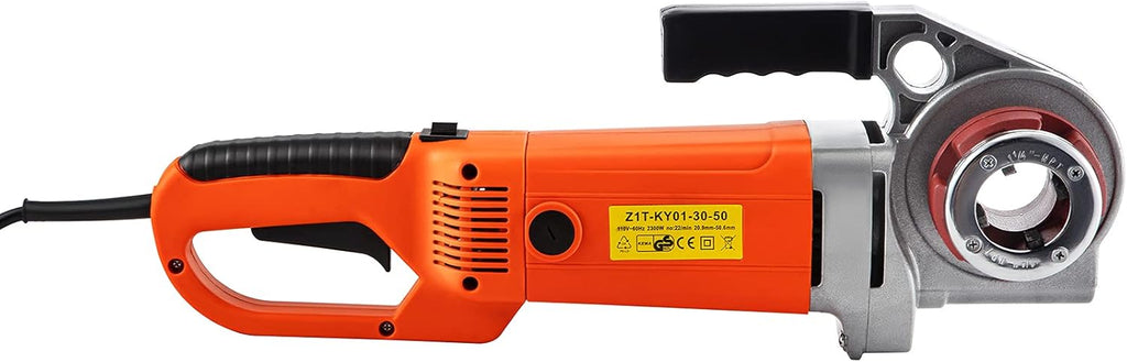 2300W Electric Pipe Threader with 4 Dies 1/2-1 1/4 & Carrying Case I19036