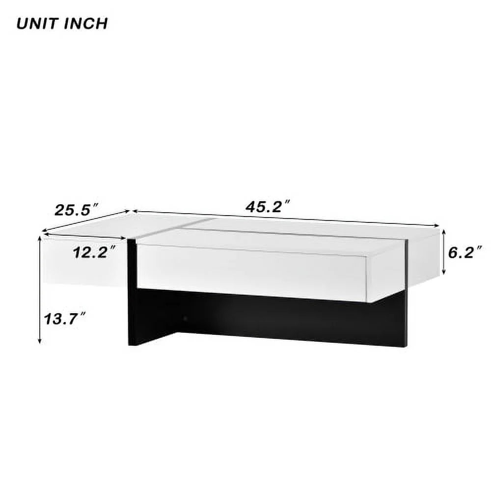 Contemporary High Gloss Cocktail Table A3432