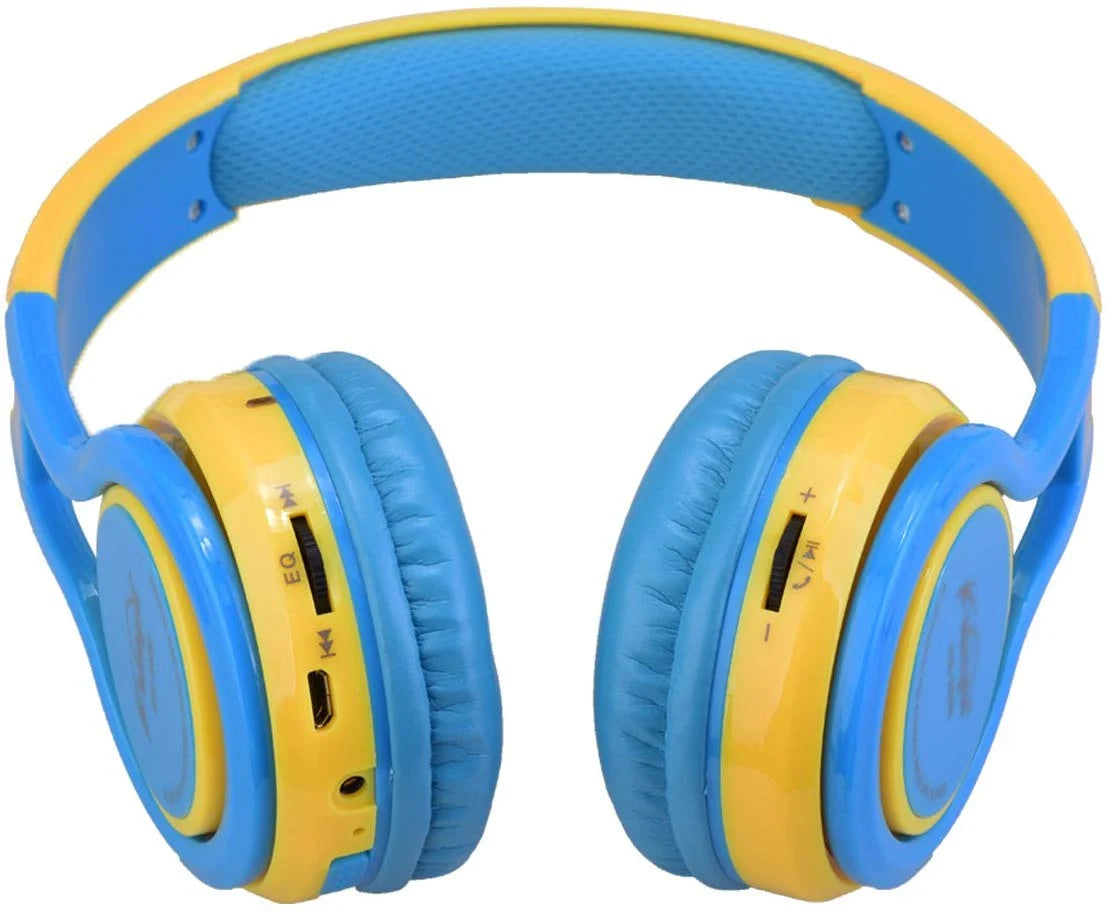 Kid Safe 85dB On Ear Foldable Wireless Bluetooth Headphone S214