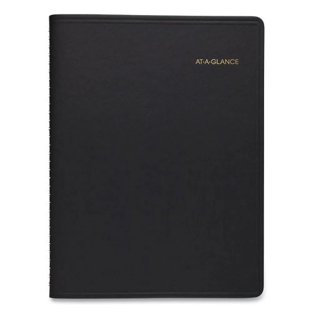 Black 14-Month Weekly Appointment Book T1649