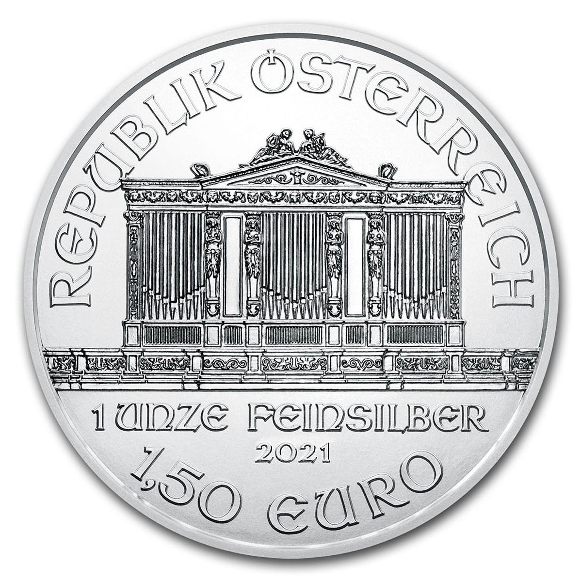1 oz Silver Philharmonic 20-Coin Tube S48521