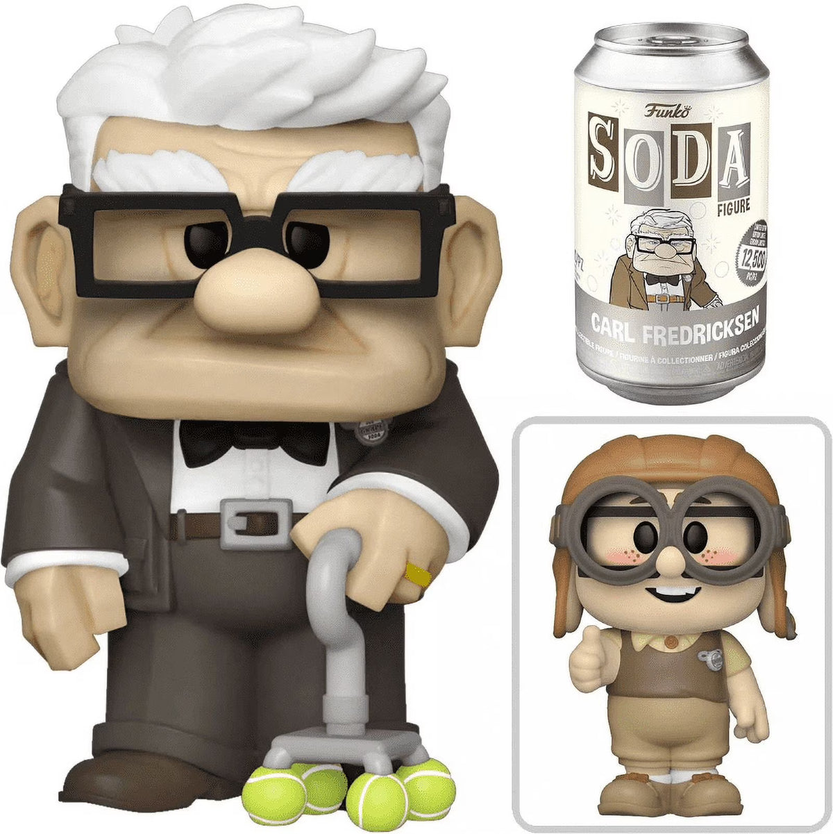 Vinyl Soda Carl Fredricksen Vinyl Figure H3355