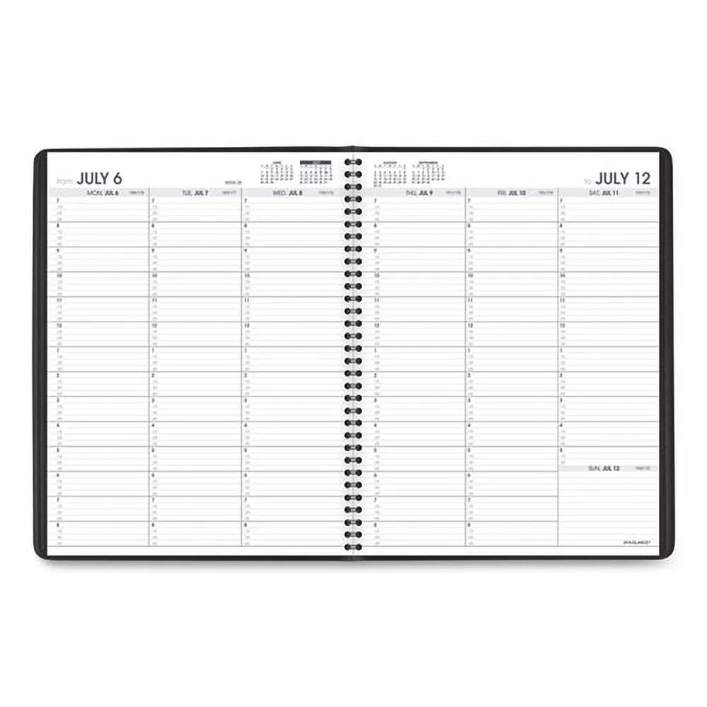 Black 14-Month Weekly Appointment Book T1649