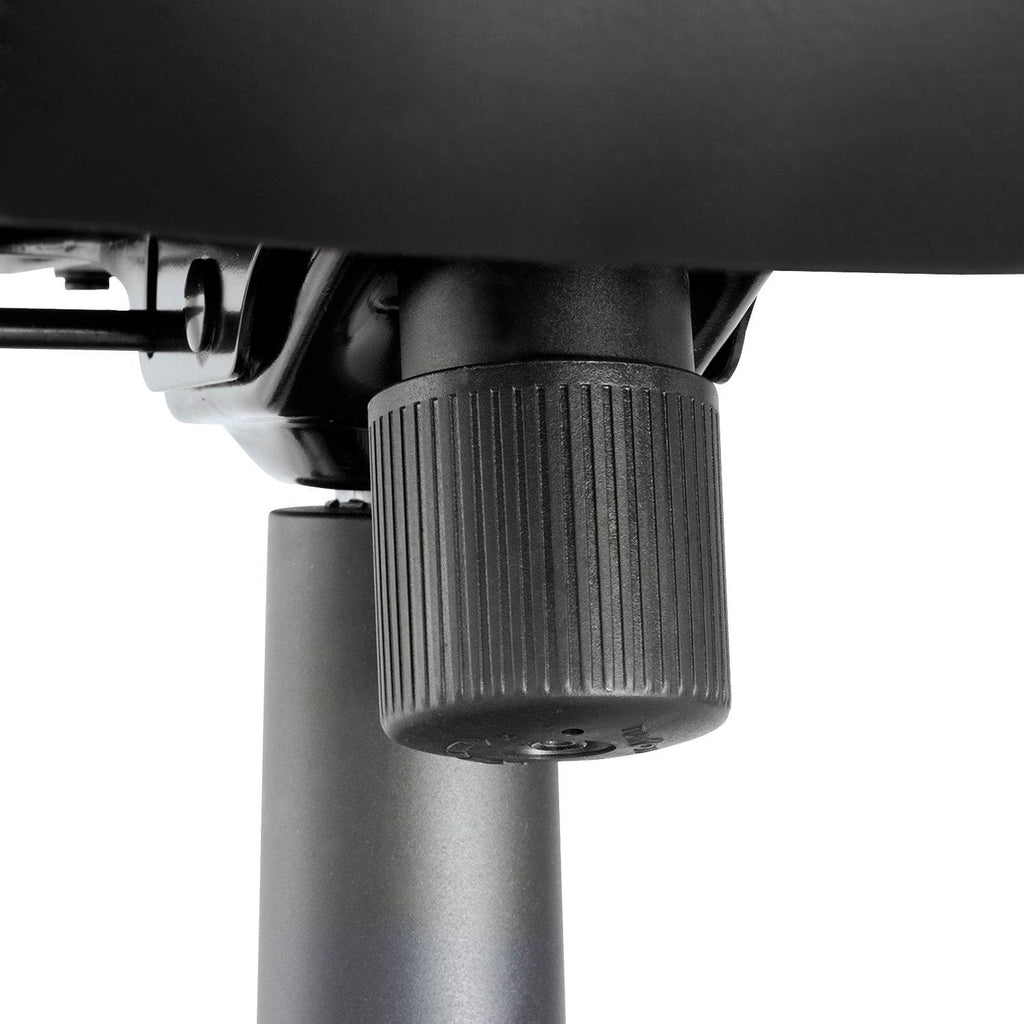 Black Leather Mid-Back Swivel/Tilt Chair A86162