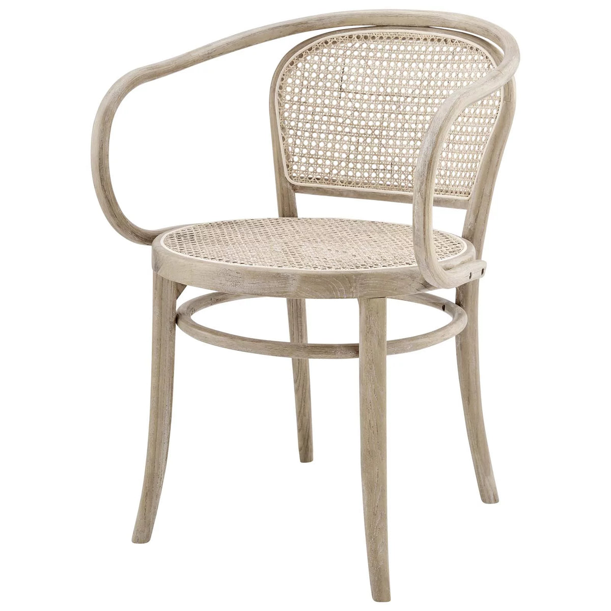 Grey Wood Dining Chair S584066
