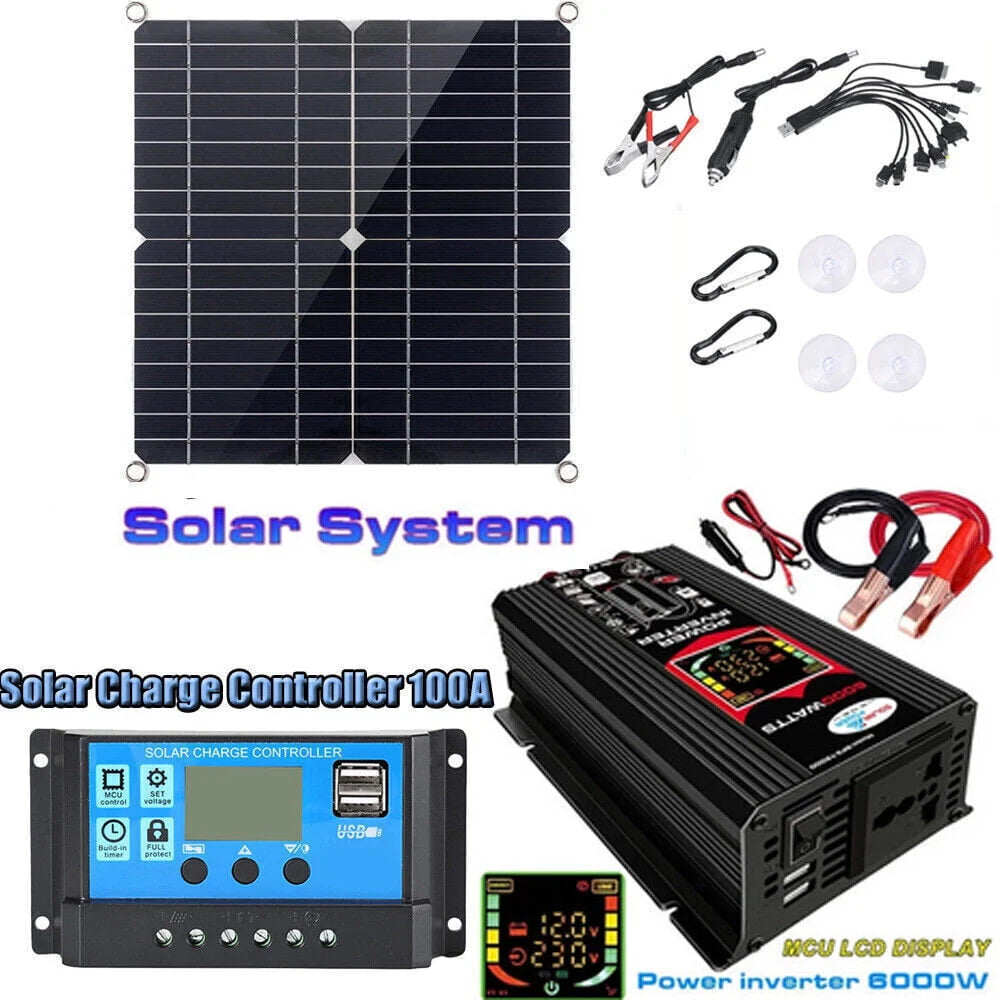 6000W Complete Solar Panel Kit V607