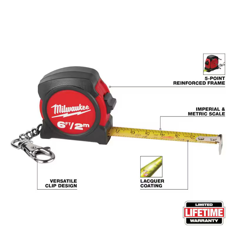 6 ft. SAE Tape Measure Y9968