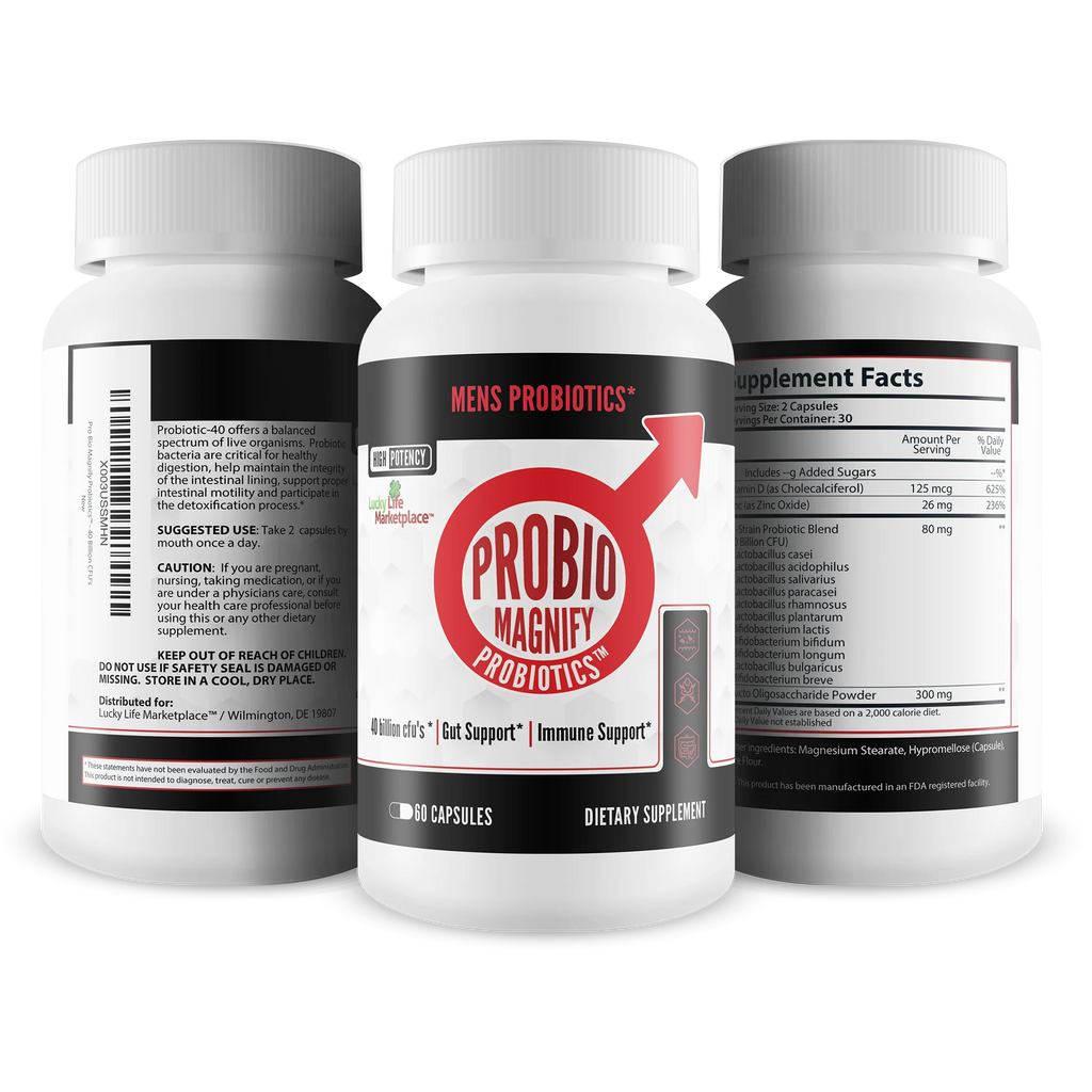 Probiotics for Men 40 Billion CFU X3927