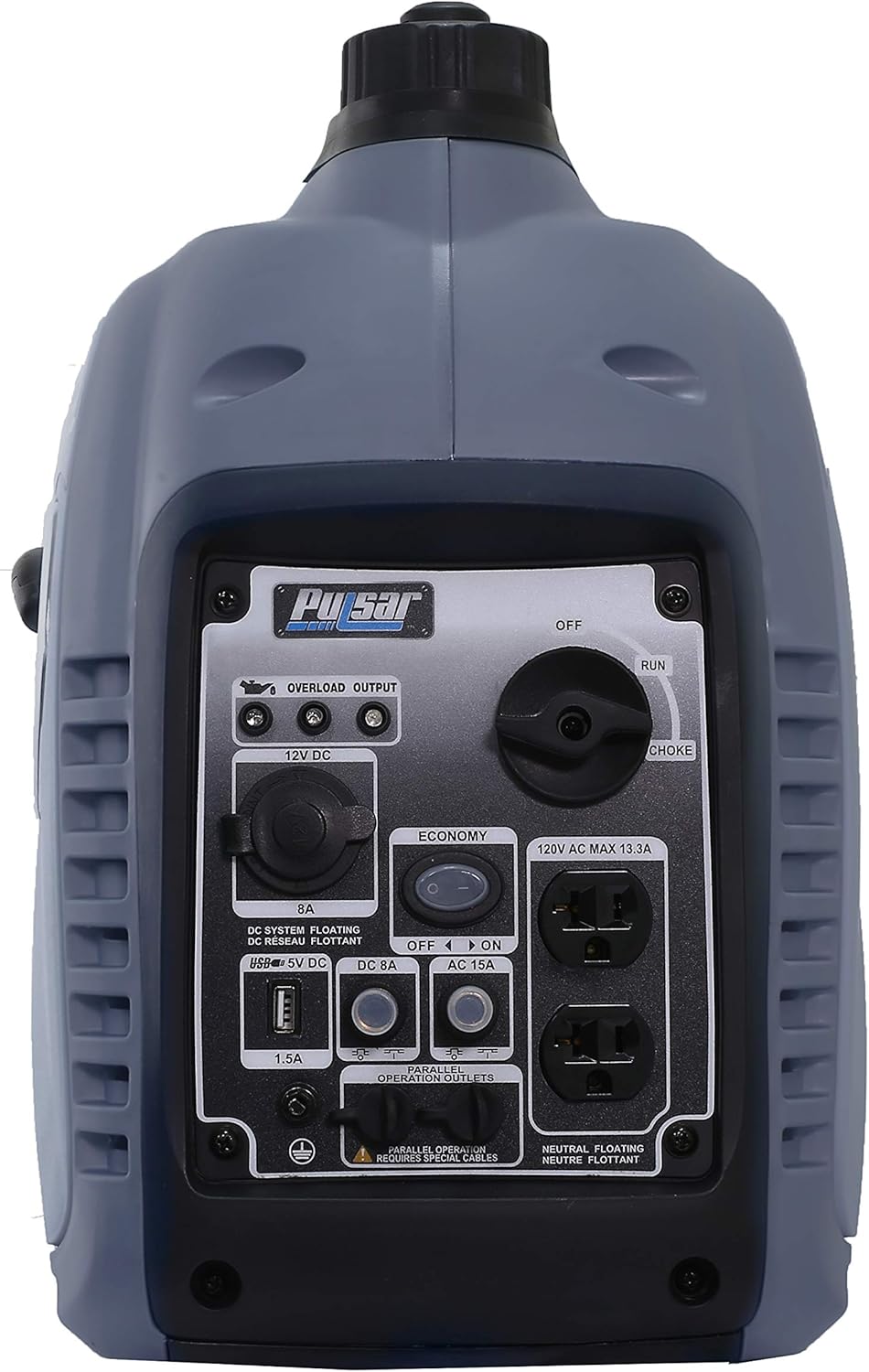 2,300W Portable Gas-Powered Inverter Generator with USB Outlet X91142