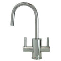 Polished Copper Hot & Cold Water Faucet with Round Body & Handles M608439