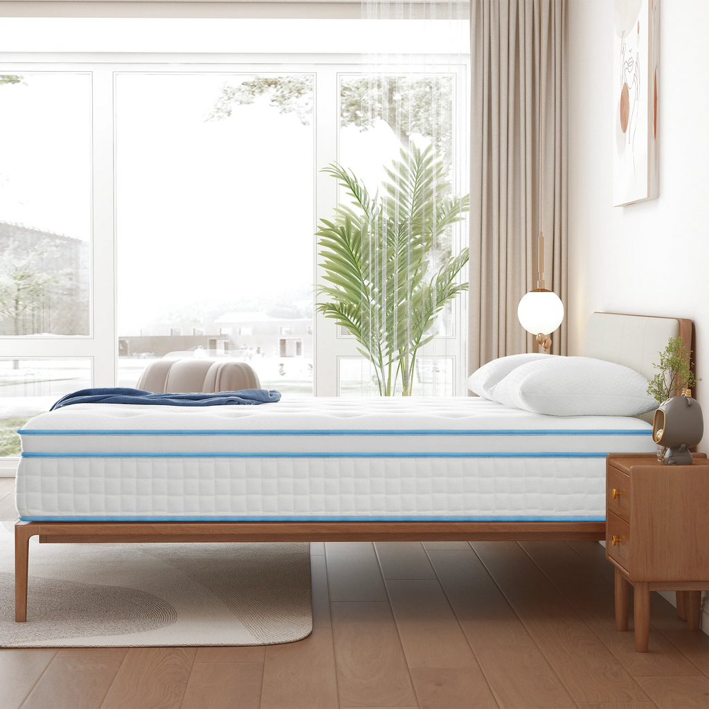 Queen 14 Inch Hybrid Gel Memory Foam Pocket Innerspring Mattress E999323