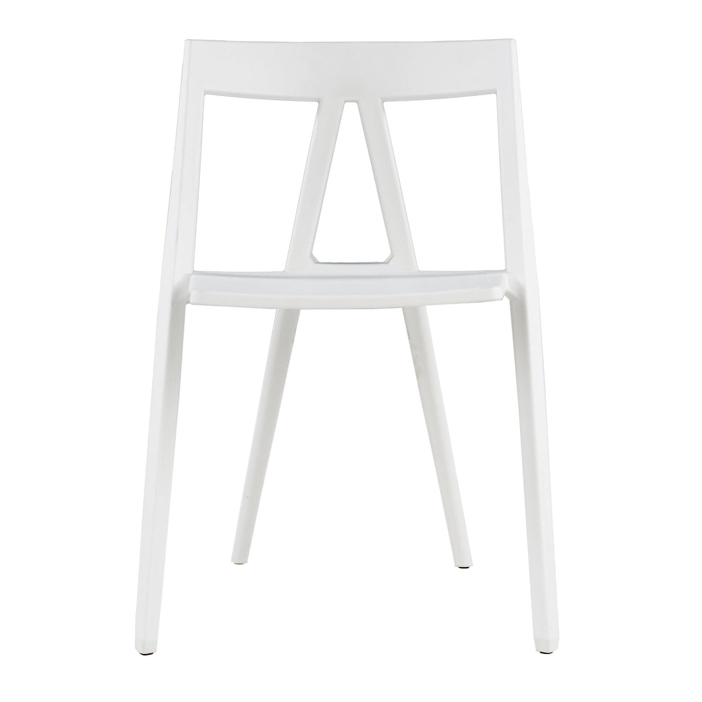 Black Polypropylene Stackable Dining Chair O17656