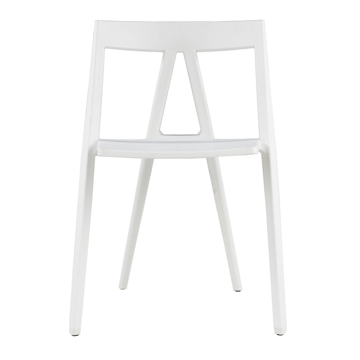 Black Polypropylene Stackable Dining Chair O17656