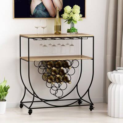 Industrial Bar Cart Z24456
