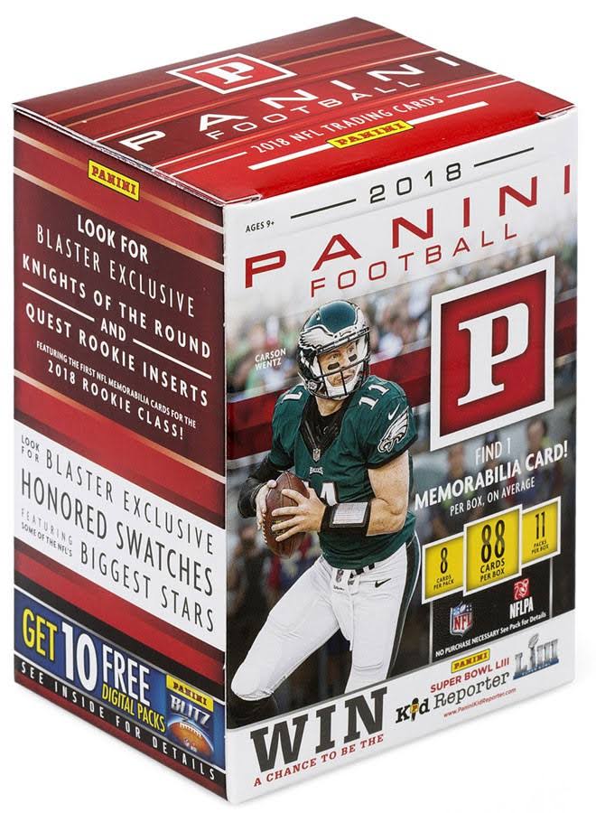 2018 Panini Football 11-Pack Blaster Box N8432