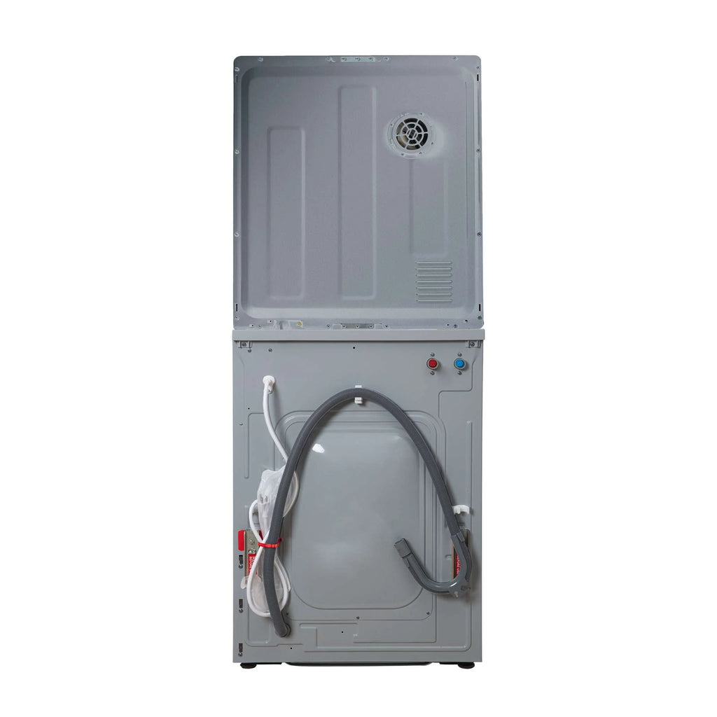 110V 1.6 cf Washer and 3.5 cf Vented Digital Dryer in Silver A355