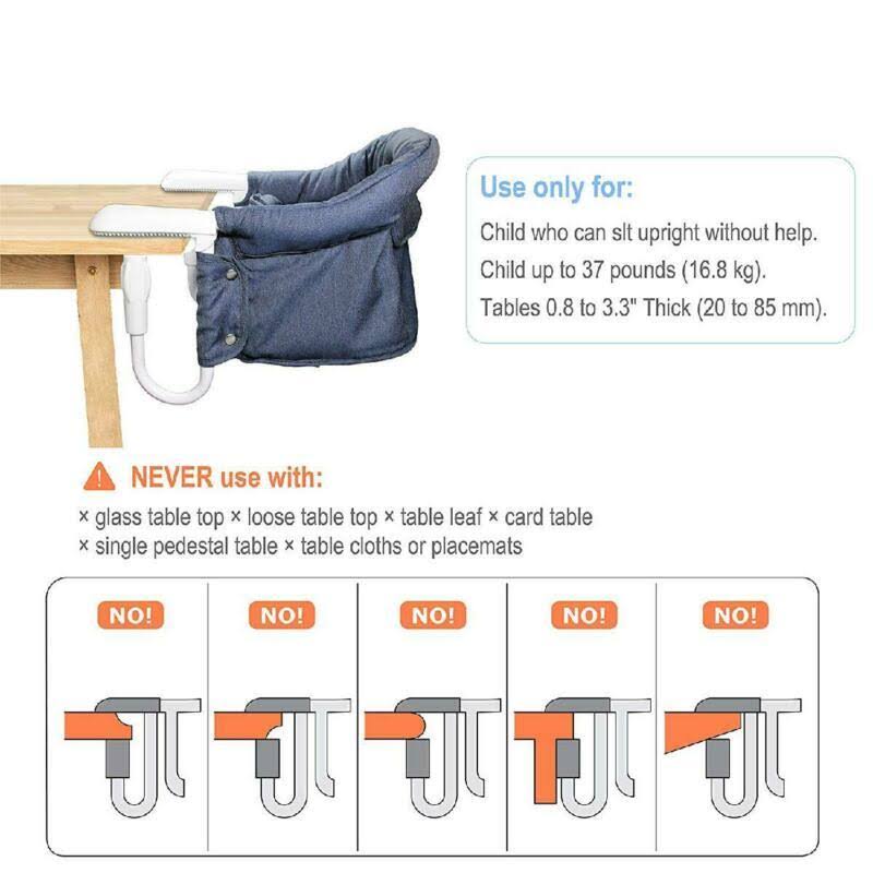 Clip on Table High Chair H7190