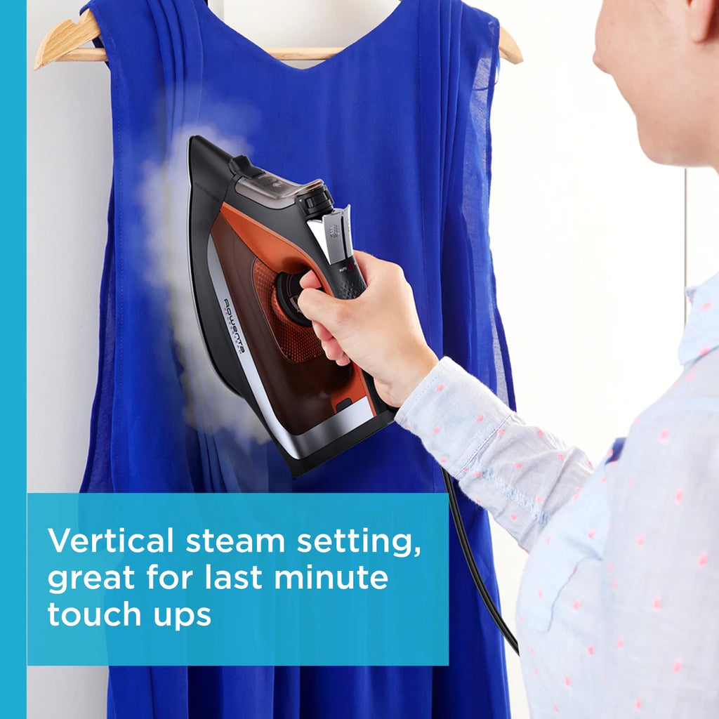 Red Steam Iron Z291